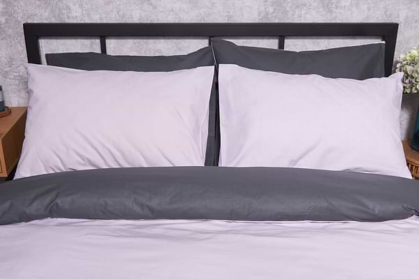 Фото - Комплект постільної білизни Moon&Star Бязь Gold Люкс Orchid Gray 143х210х2 нав. 2х50х70 (MS-820002359)