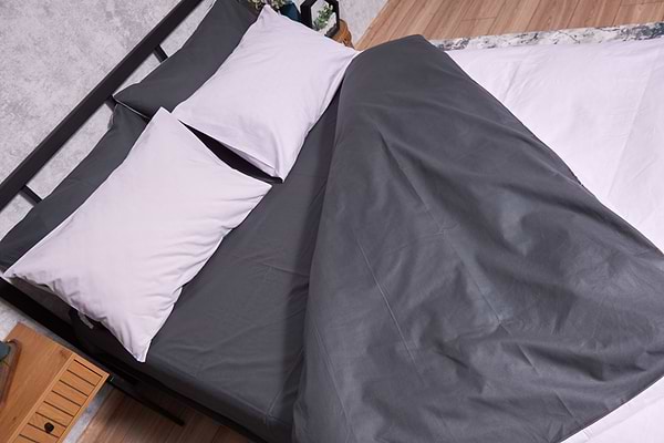 Фото - Комплект постільної білизни Moon&Star Бязь Gold Люкс Orchid Gray 160х220х2 нав. 2х50х70 (MS-820002364)