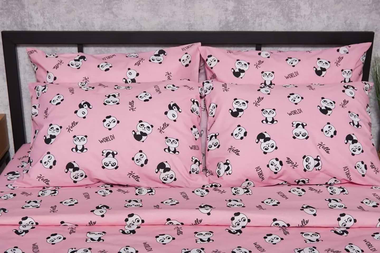 Наволочка Moon&Star Бязь Gold Люкс Pandas 50х70 2 шт. (MS-840000315)