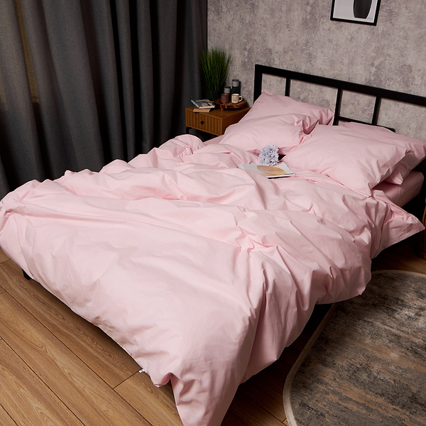 Фото - Комплект постільної білизни Moon&Star Бязь Gold Люкс Pastel Kiss 160х220х2 нав. 2х70х70 (MS-820009622)