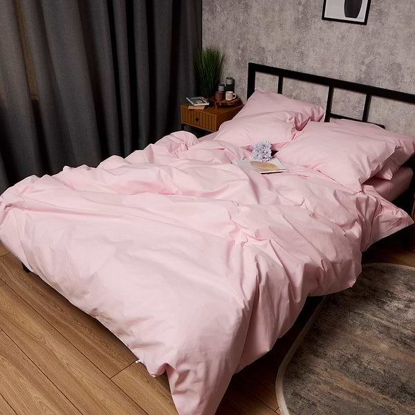 Фото - Комплект постільної білизни Moon&Star Бязь Gold Люкс Pastel Kiss 160х220х2 нав. 2х50х70 (MS-820009621)