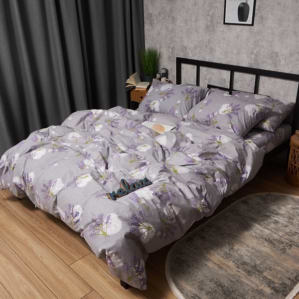 Фото - Комплект постельного белья Moon&Star Бязь Gold Люкс Provence Dreams 160х220х2 нав. 2х40х60 (MS-820009655)