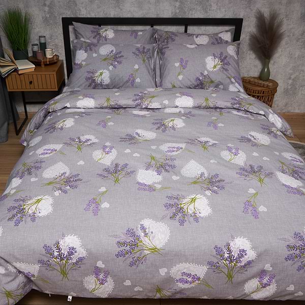 Фото - Комплект постельного белья Moon&Star Бязь Gold Люкс Provence Dreams 160х220х2 нав. 2х40х60 (MS-820009655)