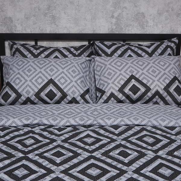 Фото - Комплект постельного белья Moon&Star Бязь Gold Люкс «Retro Pixels» King Size 220x240 см нав. 4х70х70 (MS-820006724)