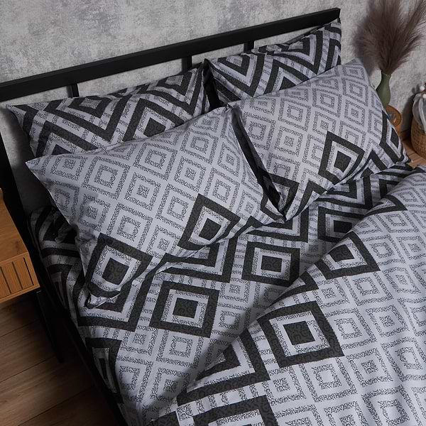 Фото - Комплект постельного белья Moon&Star Бязь Gold Люкс «Retro Pixels» King Size 220x240 см нав. 4х70х70 (MS-820006724)