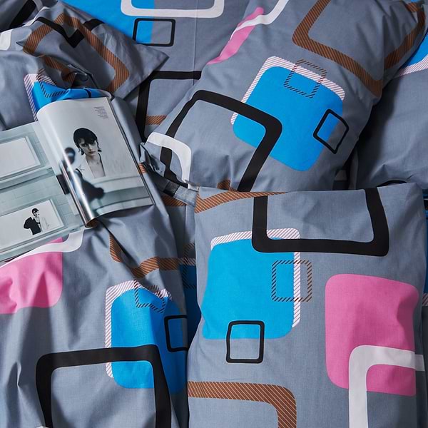 Фото - Комплект постельного белья Moon&Star прост. 220х240 + 2 нав. 70х70 Бязь Gold Люкс Retro Vibes (MS-880000371)