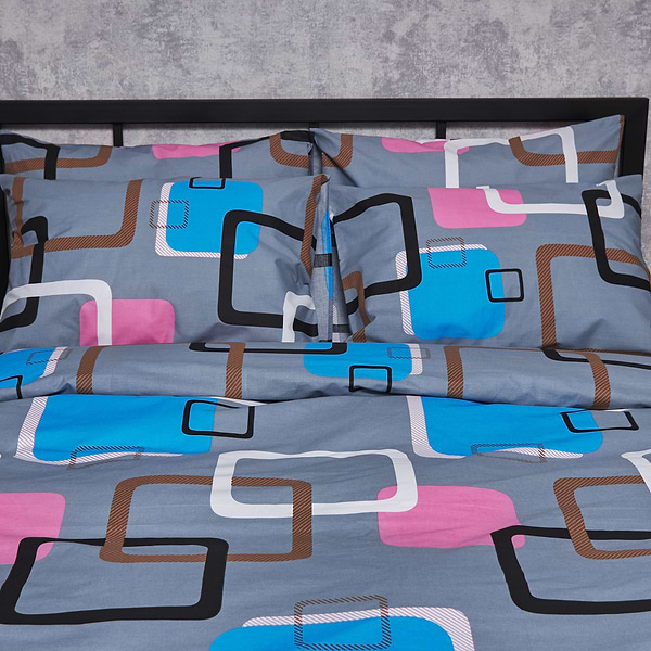 Фото - Комплект постельного белья Moon&Star прост. 220х240 + 2 нав. 70х70 Бязь Gold Люкс Retro Vibes (MS-880000371)