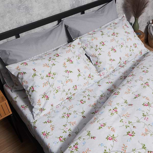 Фото - Комплект постельного белья Moon&Star Бязь Gold Люкс «Romantic Bloom» 143х210х2 нав. 4х70х70 (MS-820006819)