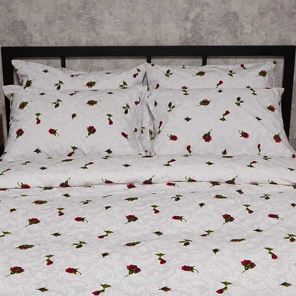 Фото - Комплект постільної білизни Moon&Star Бязь Gold Люкс Romantic Rose 200х220 см нав. 70х70 2 шт. (MS-880000380)