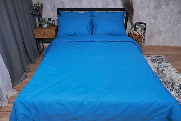 Фото - Комплект постельного белья Moon&Star Бязь Gold Люкс Sapphire 200х220 (MS-820001681)