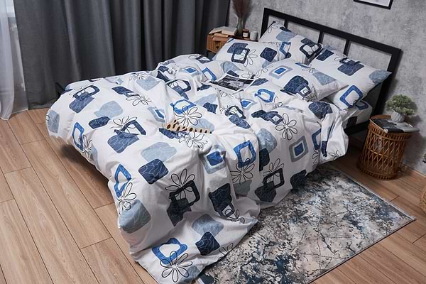 Фото - Комплект постельного белья Moon&Star Бязь Gold Люкс Silky Touch 143х210 (MS-820004742)