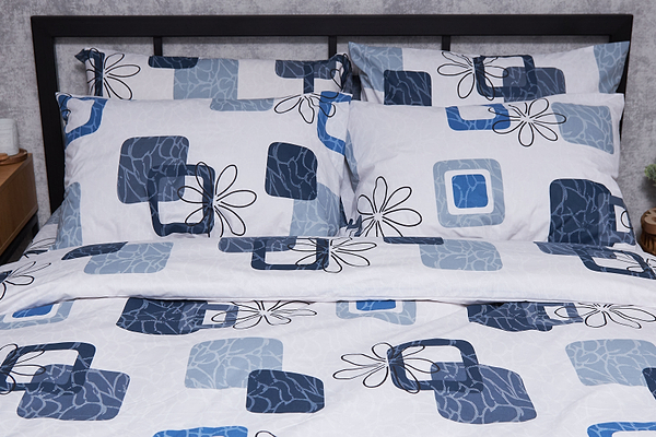 Фото - Комплект постельного белья Moon&Star Бязь Gold Люкс Silky Touch 143х210 (MS-820004743)