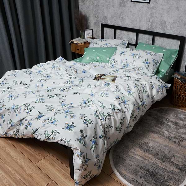 Фото - Комплект постільної білизни Moon&Star Бязь Gold Люкс Spring Harmony 160х220 нав. 4х70х70 (MS-820006989)