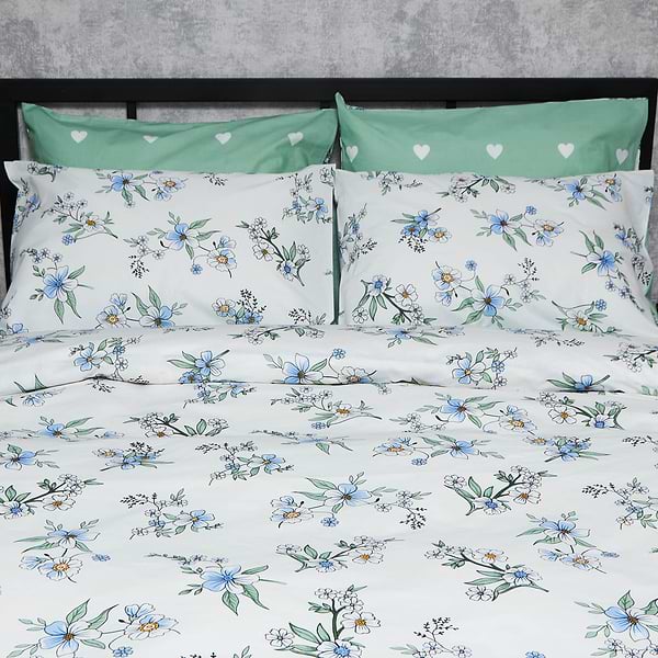 Фото - Комплект постільної білизни Moon&Star Бязь Gold Люкс Spring Harmony 160х220 нав. 4х70х70 (MS-820006989)