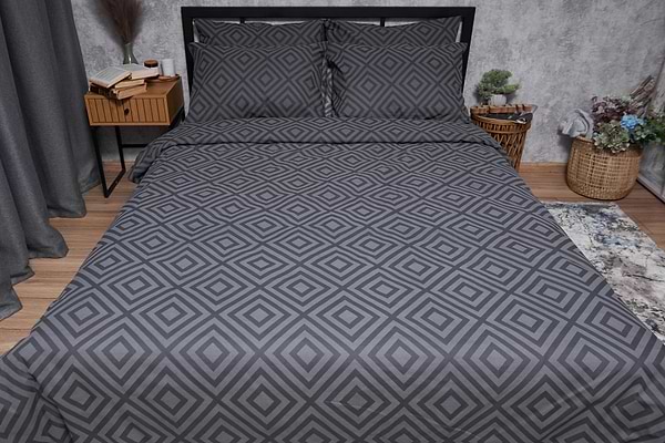 Фото - Комплект постельного белья Moon&Star Бязь Gold Люкс Storm 143х210 (MS-820004674)