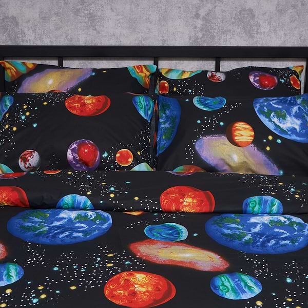 Фото - Комплект постельного белья Moon&Star Бязь Gold Люкс «Universe Magic» King Size 220x240 см нав. 2х50х70 (MS-820007036)