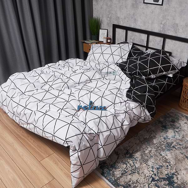 Фото - Комплект постельного белья Moon&Star Бязь Gold Люкс Urban Chic 160х220 нав. 4х70х70 (MS-820007094)