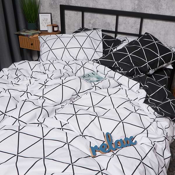 Фото - Комплект постельного белья Moon&Star Бязь Gold Люкс Urban Chic 160х220 нав. 4х70х70 (MS-820007094)