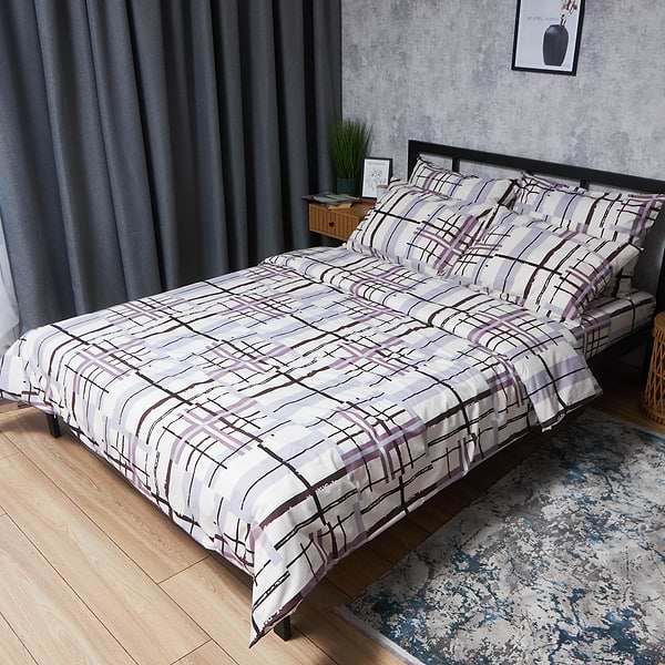 Фото - Комплект постільної білизни Moon&Star Бязь Gold Люкс «Urban Lines» 200х220 нав. 2х50х70 (MS-820007151) Фото - Комплект постільної білизни Moon&Star Бязь Gold Люкс «Urban Lines» 200х220 нав. 2х50х70 (MS-820007151)