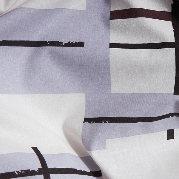 Фото - Комплект постільної білизни Moon&Star Бязь Gold Люкс «Urban Lines» 200х220 нав. 2х50х70 (MS-820007151)