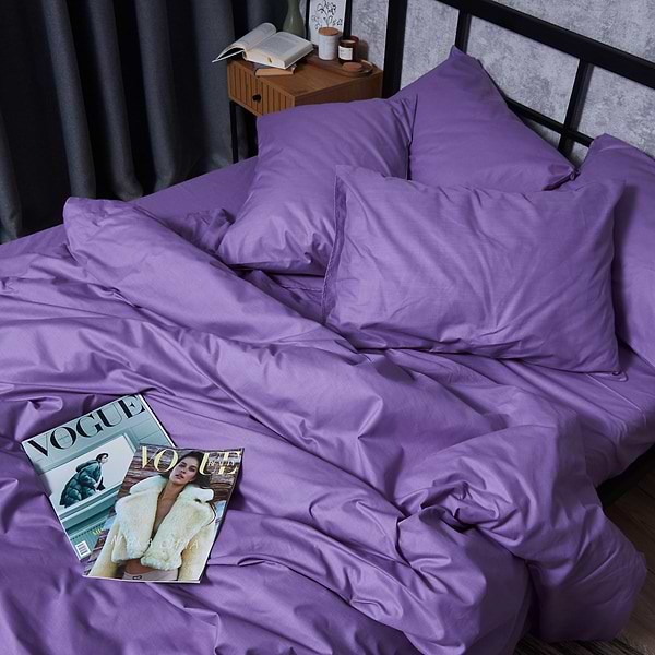 Фото - Комплект постельного белья Moon&Star Бязь Gold Люкс Violet Charm 180х220 нав. 70х70 см 2 шт. (MS-880000485)