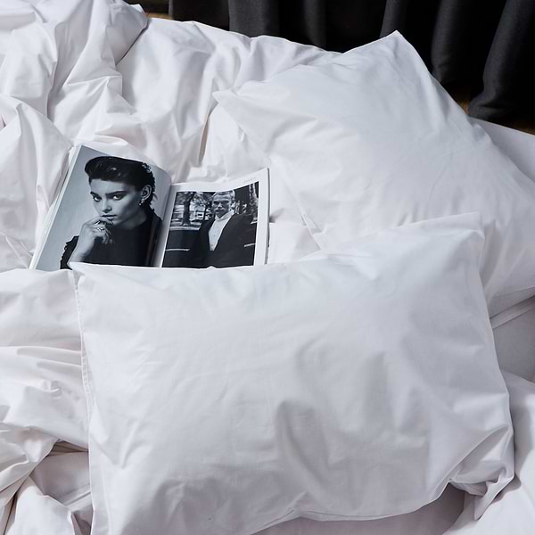 Фото - Комплект постільної білизни Moon&Star Бязь Gold Люкс White Glow 160х220 нав. 2х70х70 (MS-820007372)