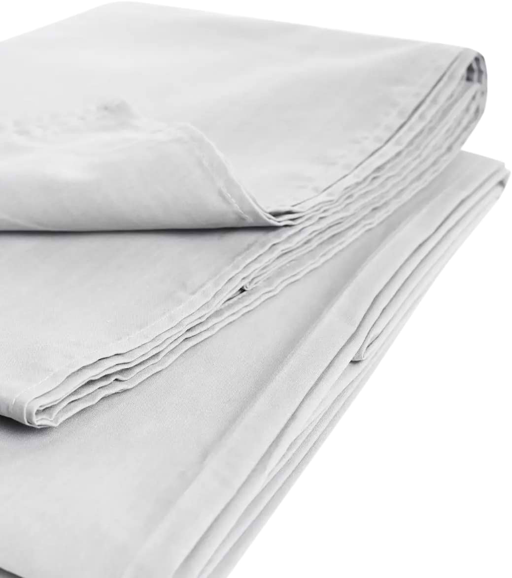 Простирадло односпальне Moon&Star Gray Бязь Gold Люкс 110х160 см (MS-860000040)