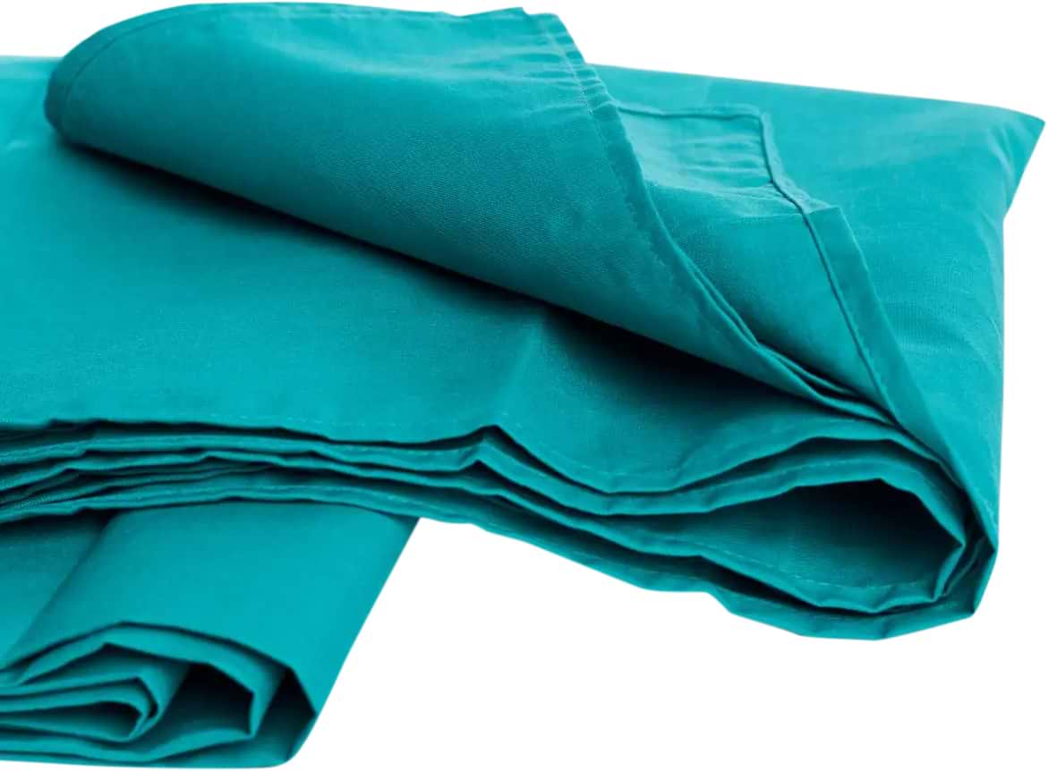 Простирадло односпальне Moon&Star Green Deep Бязь Gold Люкс 110х160 см (MS-860000045)