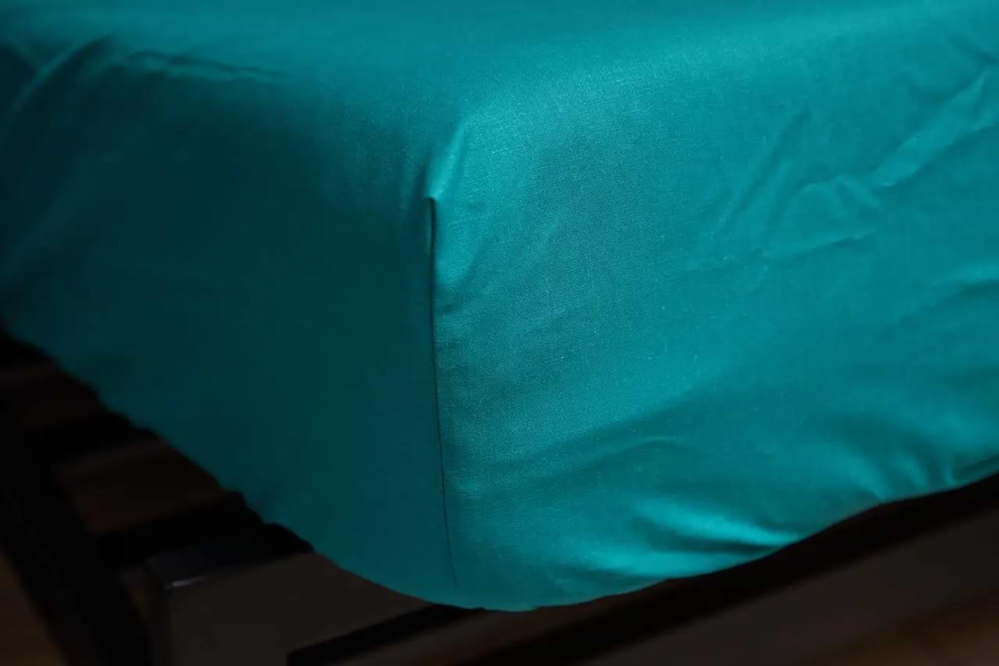 Простынь полуторная Moon&Star Green Deep Бязь Gold Люкс 160х200х25 см (MS-850000314)