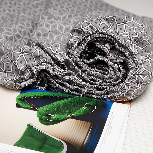 Фото - Простирадло євро Moon&Star Grey Labyrinth Бязь Gold Люкс 200х220х20 см (MS-850001219)