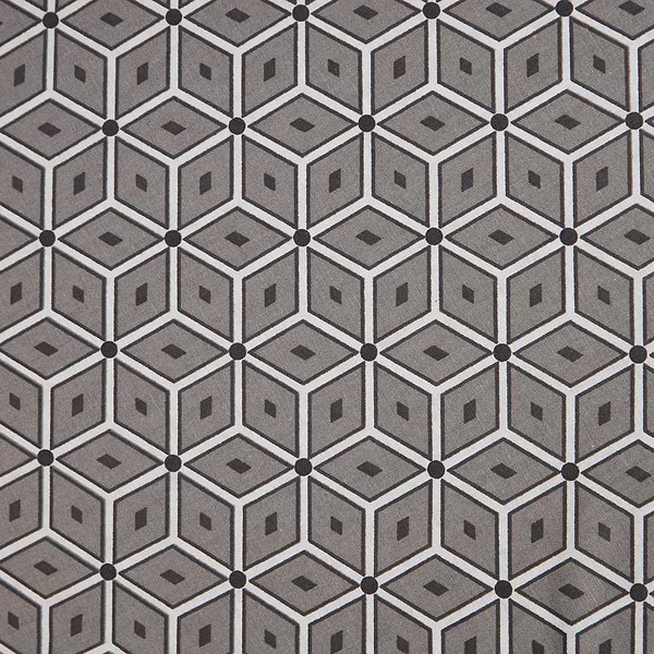 Фото - Простирадло двоспальне Moon&Star на гумці Grey Labyrinth Бязь Gold Люкс 180х200х25 см (MS-850001236)