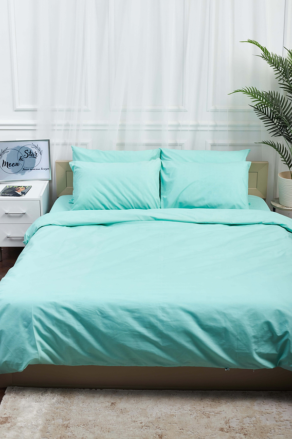 Фото - Комплект постельного белья Moon&Star 175х210 см нав. 4х70х70 Mind Бязь Gold Люкс (MS-820001191)