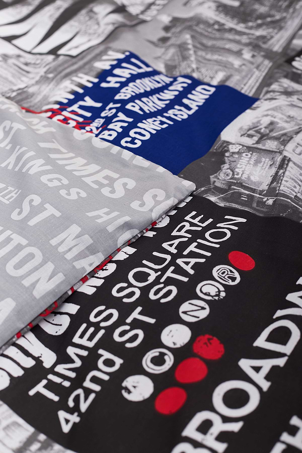 Фото - Комплект постельного белья Moon&Star 200х220 см нав. 4х70х70 New York Бязь Gold Люкс (MS-820001225)