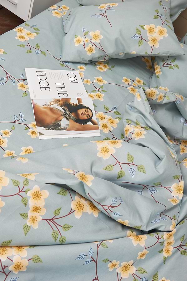 Фото - Комплект постільної білизни Moon&Star King Size 220x240 Spring Flower Мікросатин Premium (MS-820001390)