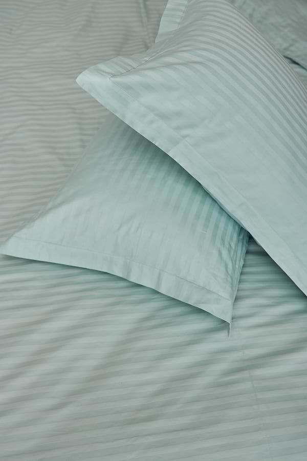 Фото - Комплект постельного белья Moon&Star 175х210 см нав. 2х40х60 Stripe Mint Satin Stripe (MS-820000600)