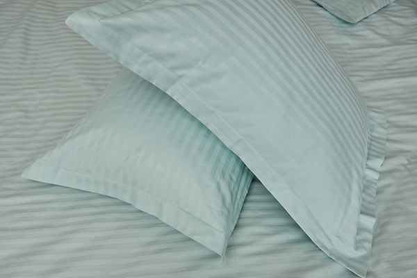 Фото - Комплект постельного белья Moon&Star 175х210 см нав. 2х70х70 Stripe Mint Satin Stripe (MS-820000602)