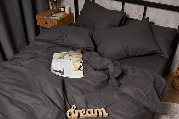 Фото - Комплект постільної білизни дитячий Moon&Star 110х140 нав. 2х40х40 Sweat Gray Бязь Gold Люкс (MS-830000016)