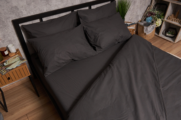 Фото - Комплект постільної білизни дитячий Moon&Star 110х140 нав. 2х40х40 Sweat Gray Бязь Gold Люкс (MS-830000016)