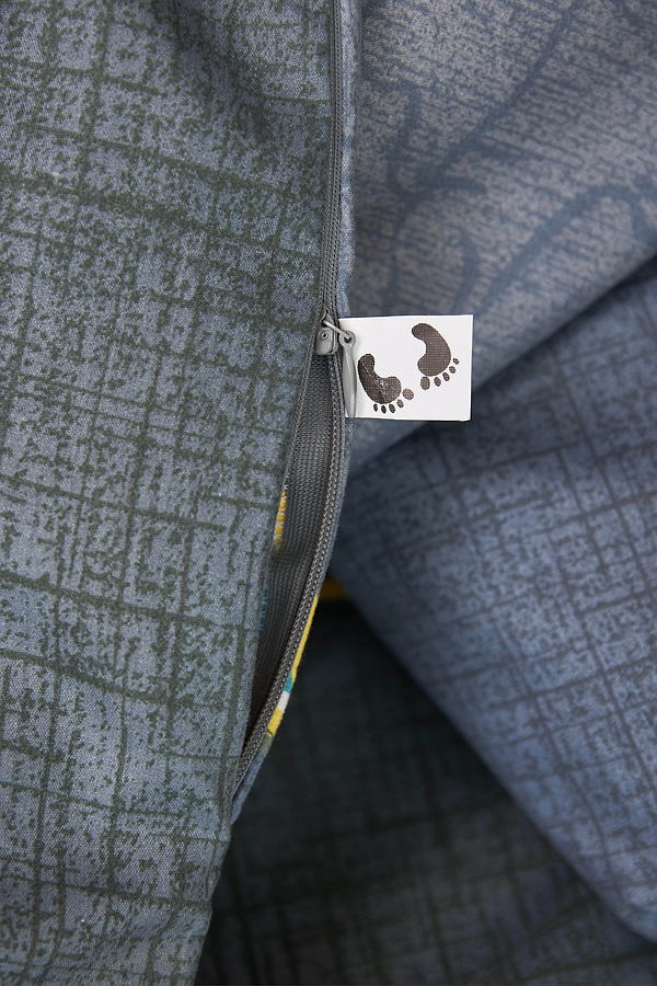 Фото - Комплект постільної білизни Moon&Star 143х210х2 нав. 4х50х70 Triangles Мікросатин Premium (MS-820001486)