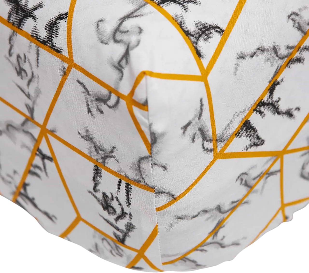 Простынь евро Moon&Star Modern Marble Бязь Gold Люкс 200х220х25 см (MS-850001279)