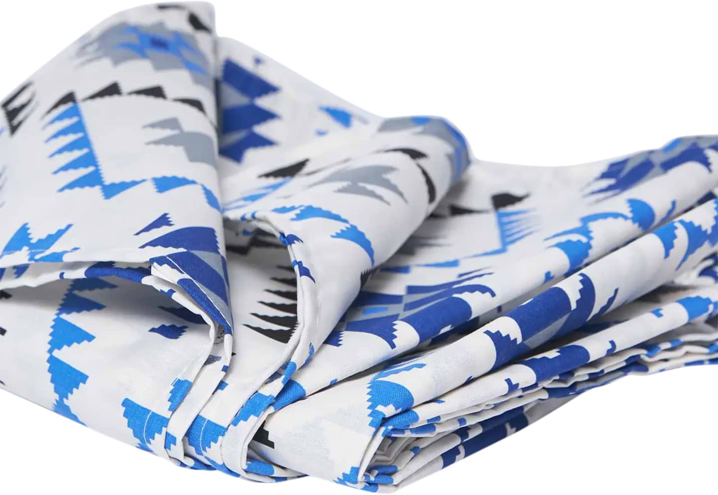 Простирадло двоспальне Moon&Star Blue Mosaic Бязь Gold Люкс 180х220 см (MS-860000122)