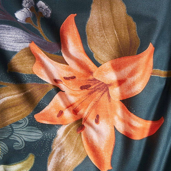 Фото - Комплект постельного белья Moon&Star Микросатин Premium «Floral Nocturne» 175х210 см нав. 2х40х60 (MS-820007670)