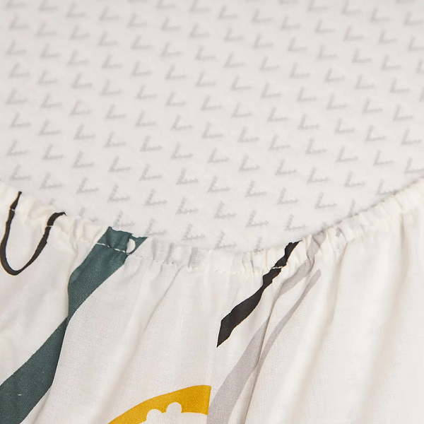 Фото - Простирадло євро Moon&Star Natural Waves Бязь Gold Люкс 200х220х25 см (MS-850001319)