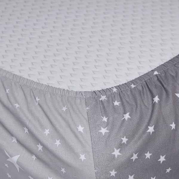 Фото - Простирадло односпальне Moon&Star Night Sky Бязь Gold Люкс 100х200х20 см (MS-850000846)