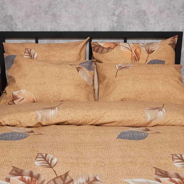Фото - Комплект постельного белья Moon&Star Premium Amber Leaf 143х210 нав. 4х70х70 (MS-820007509)