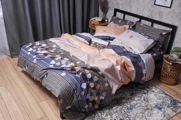 Фото - Комплект постільної білизни Moon&Star Premium Autumn Glow 143х210 нав. 4х70х70 (MS-820004989)