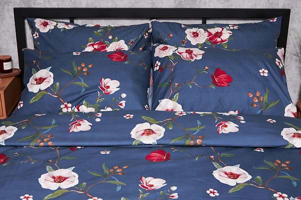 Фото - Комплект постельного белья Moon&Star Полисатин Premium «Bush Peony» King Size 220x240 см нав. 2х40х60 (MS-820003710)