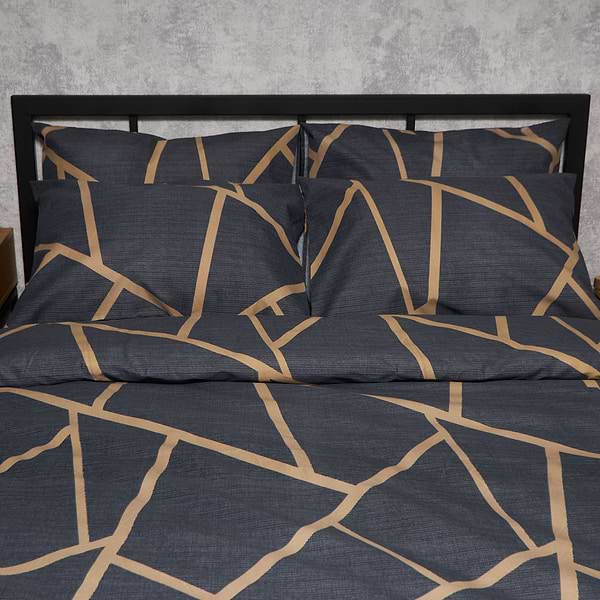 Фото - Комплект постельного белья Moon&Star Premium Deep Blue Luxe 143х210 (MS-820009889)