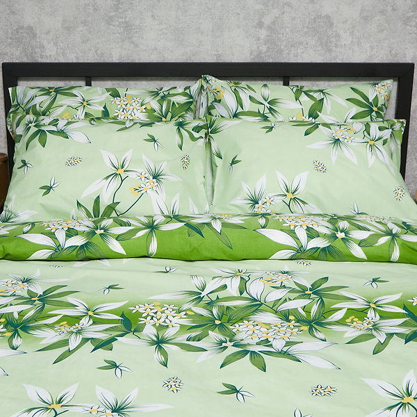 Фото - Комплект постільної білизни Moon&Star Мікросатин Premium Floral Bliss King Size 220x240 нав. 4х50х70 (MS-820008218)