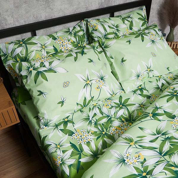 Фото - Комплект постільної білизни Moon&Star Мікросатин Premium Floral Bliss King Size 220x240 нав. 4х50х70 (MS-820008218)